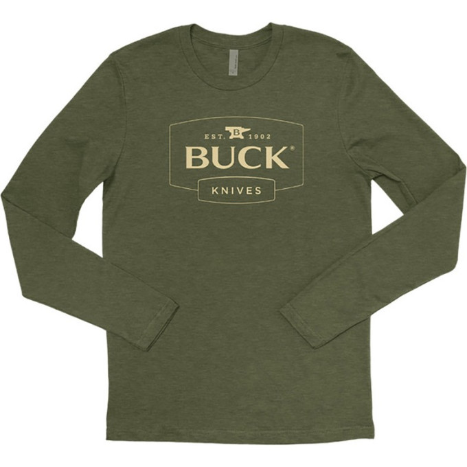 Футболка с длинным рукавом BUCK 13416L MENS BUCK LONG SLEEVE TEE L B13416L